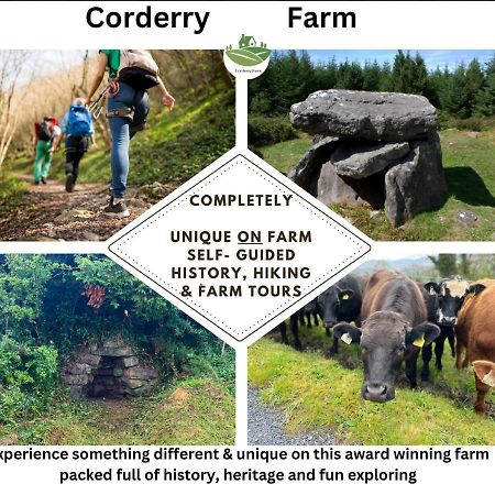 Corderry Farmhouse, Idyllic Cottage Amid 250 Acres Lisvernane Bagian luar foto